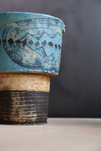 Load image into Gallery viewer, Bamboo cup - Blue / Atsushi Nakata