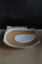 Load image into Gallery viewer, Plate - Orange&White/ Atsushi Nakata