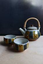 Load image into Gallery viewer, Teapot striped (medium) / Sodeshi pottery
