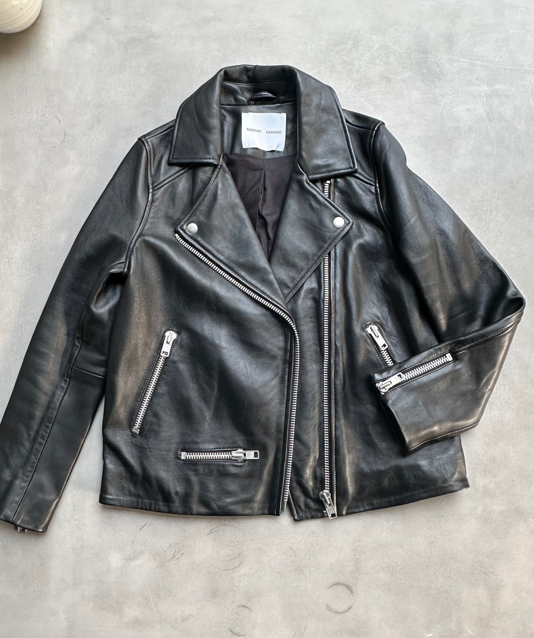 Recycle SAMSOESAMSOE leather jacket