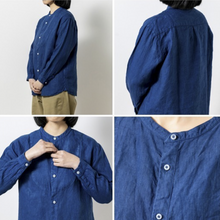 Load image into Gallery viewer, TAKARAJIMA SENKO -  Shirt  /  Indigo,Ice gray ,Black
