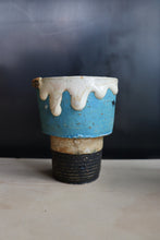Load image into Gallery viewer, Bamboo cup - Blue / Atsushi Nakata

